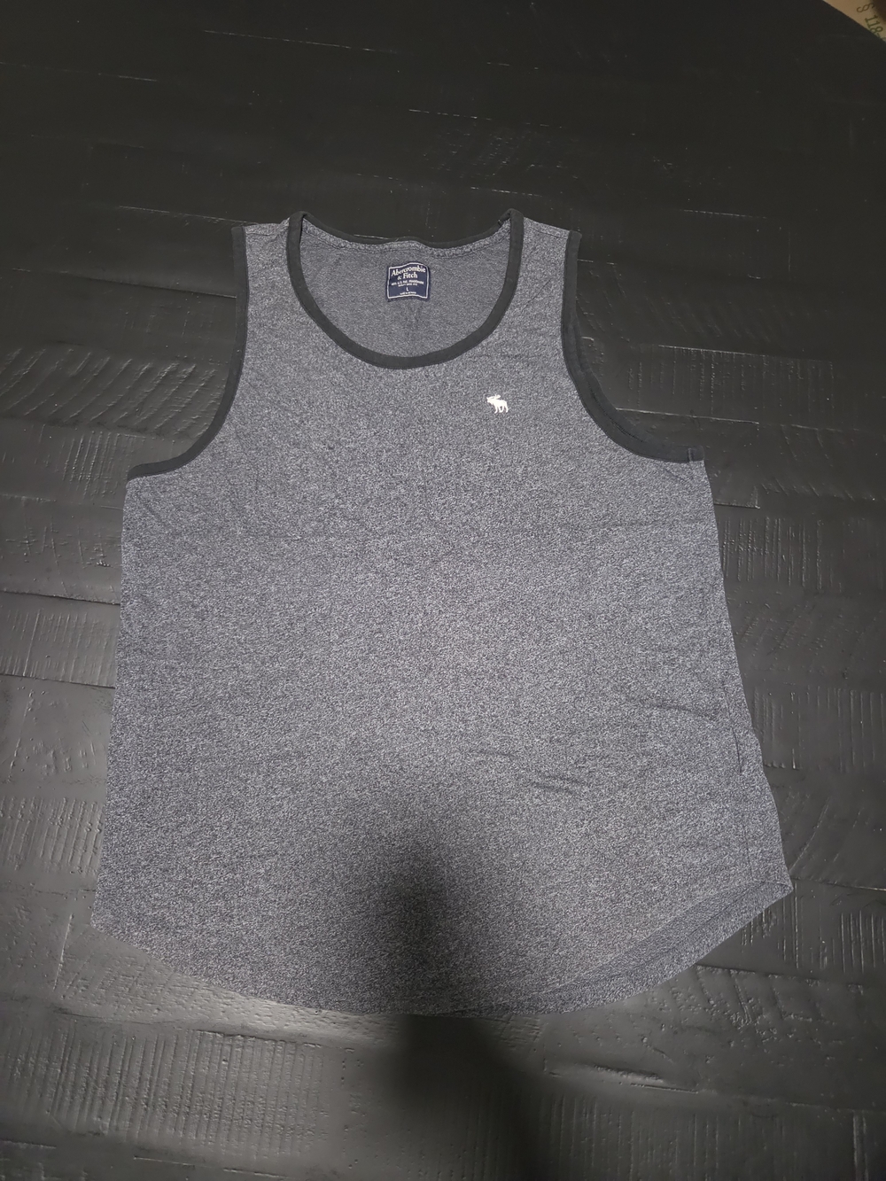 Abercrombie & Fitch Men’s Gray Heather Tank Top